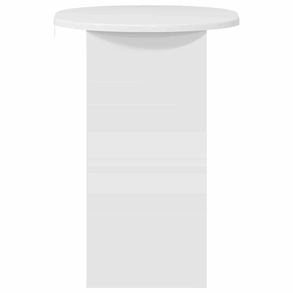 Tavolo laterale Bianco Lucido 50 x 39,5 x 55 cm 899856