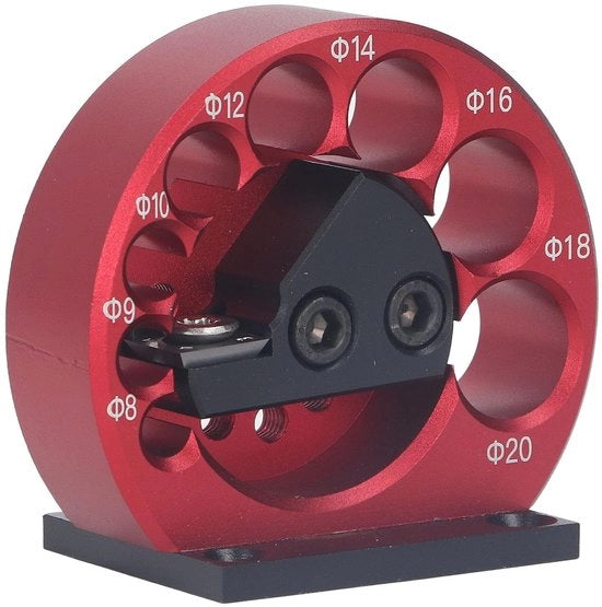 Pluggenmaker adattabile 8-20 mm - Deuvelmalset - Pluggenmaker adattabile - Alluminio - Alta Efficienza - Resistente alla corrosione - Deuvelmal