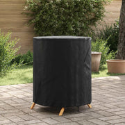 Copertura Tavolo Tinta unita Nero 62 x 62 x 70 cm Tessuto 4105875