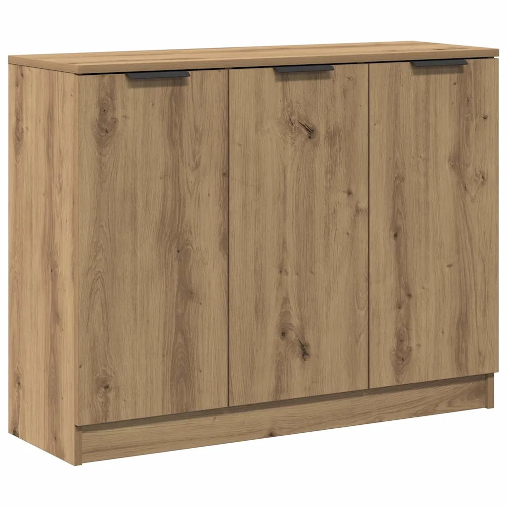 Credenza | Madia | Buffet da pranzo | Armadio da pranzo Rovere Artigianale 90,5x30x70 cm in Legno Multistrato