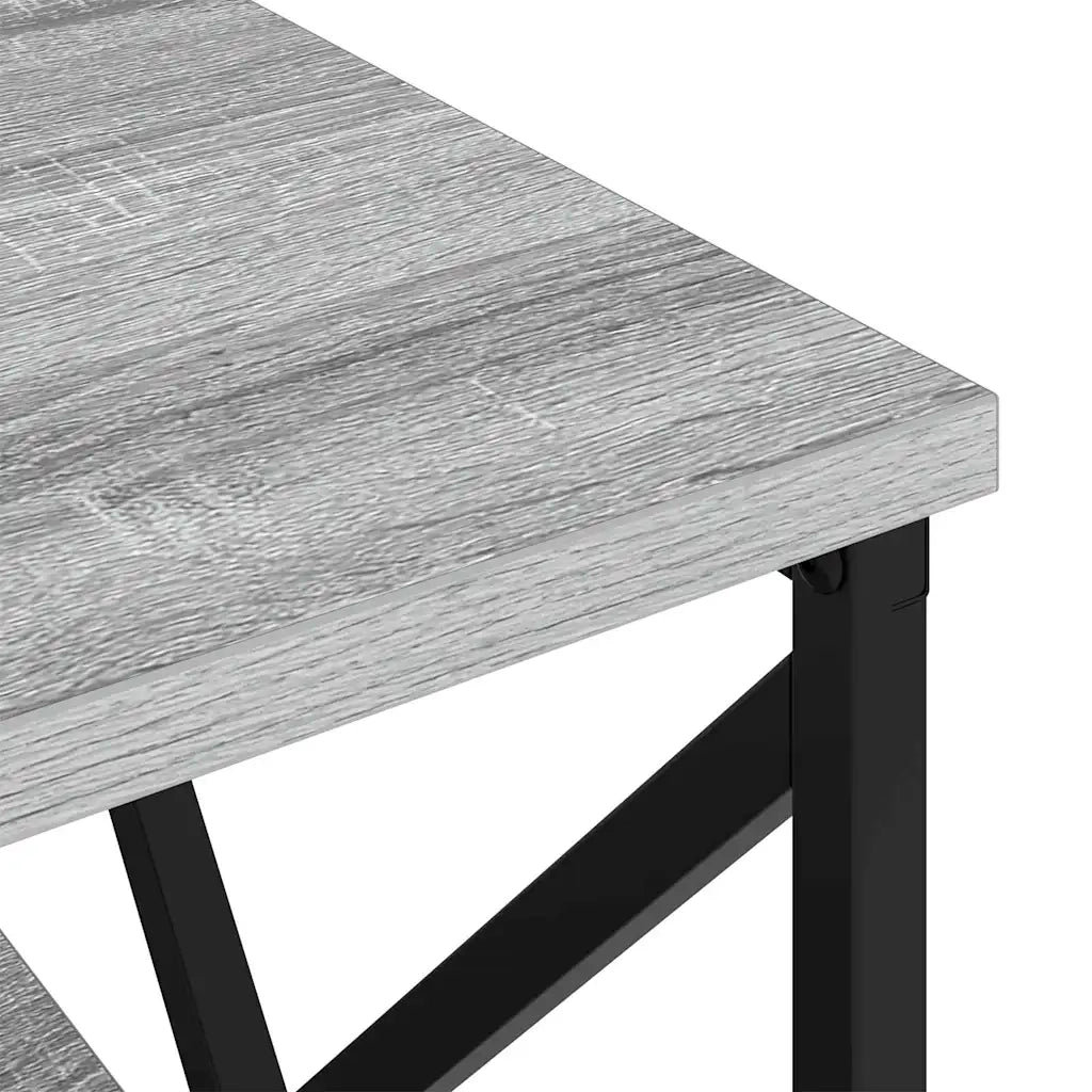 Armadio da Notte con cassetto Grigio Sonoma 41,5 x 40,5 x 55 cm 859556