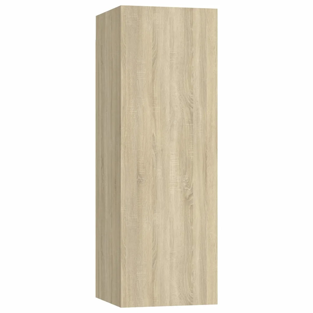 Mobili TV Rovere Sonoma 2 pz 30,5x30x90 cm in Truciolato cod mxl 9588