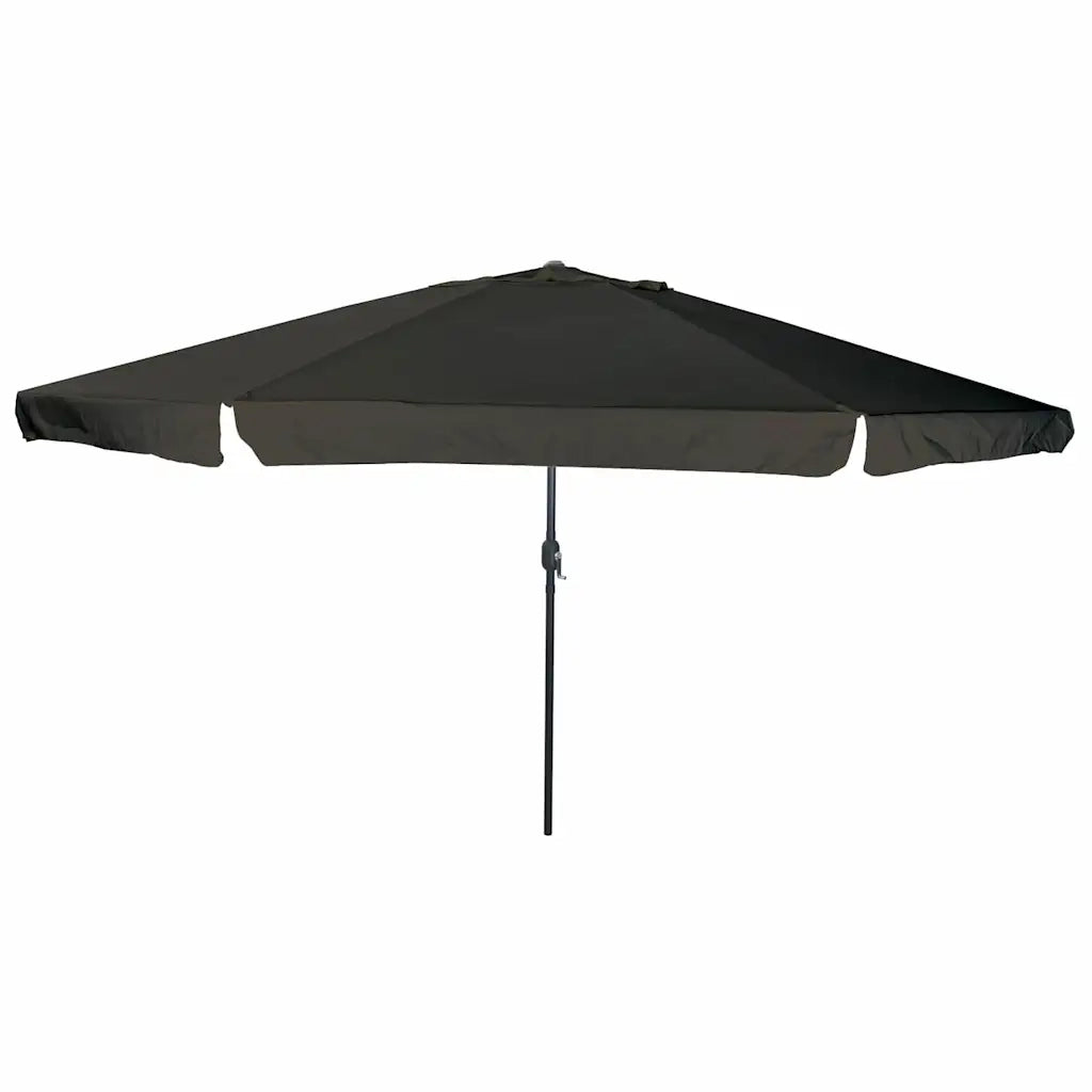 Ombrello da giardino-Ombrellone da spiaggia Nero 394 x 394 x 248 cm