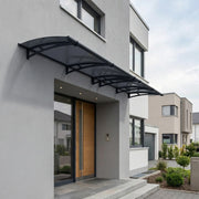 Pensilina Da Esterno Aquila  412X91 cm Grigio