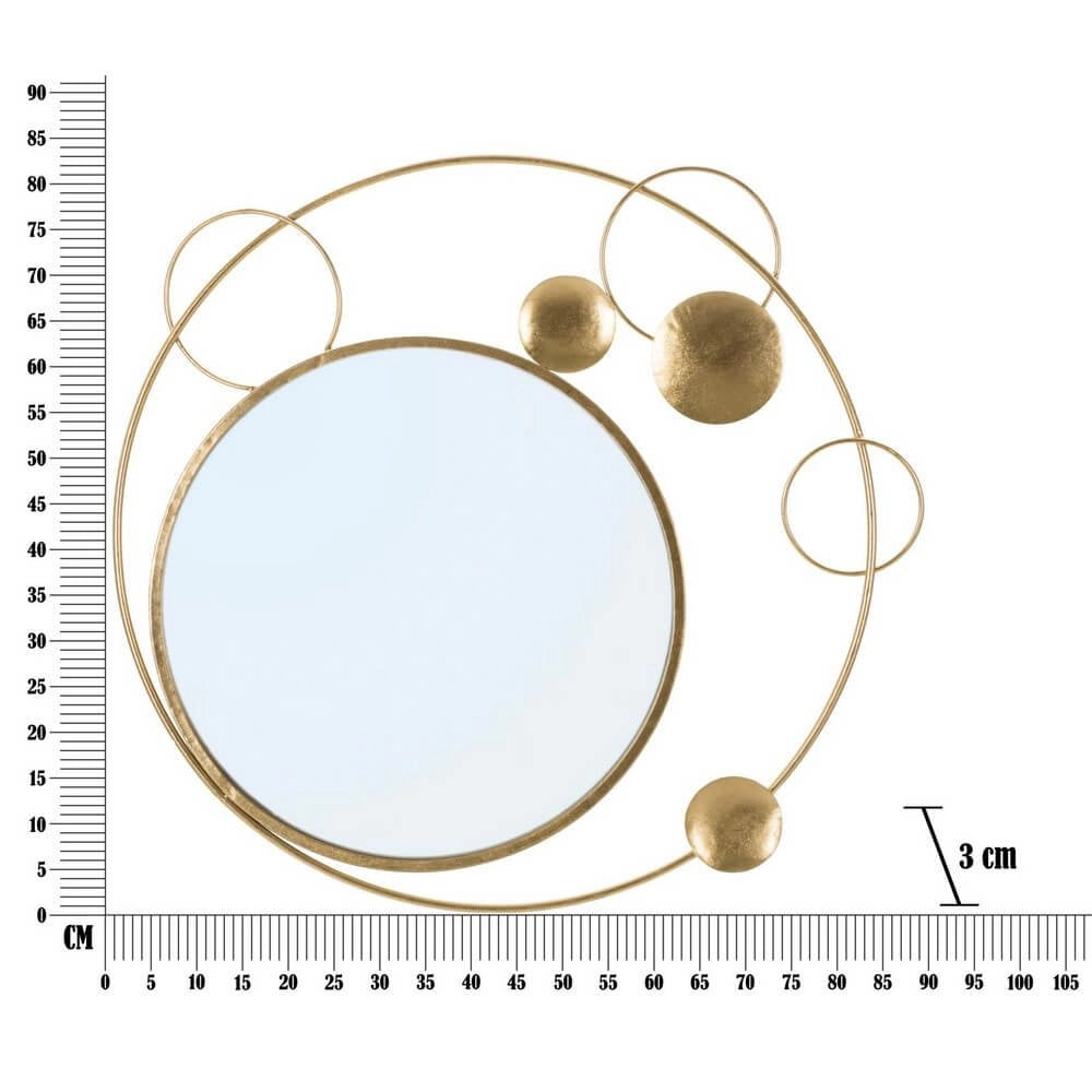 Specchio Pianeta 90x83 cm - PLANET
