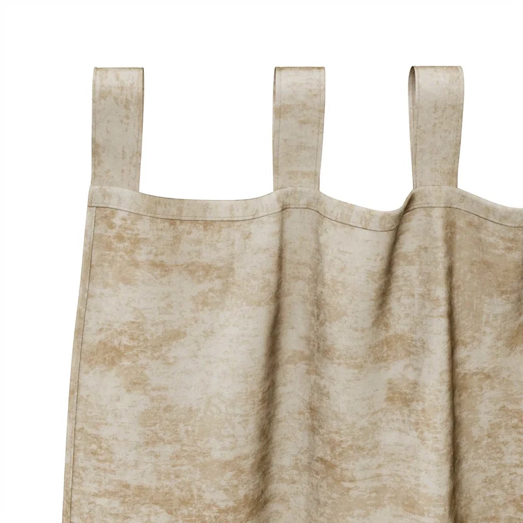 Tende in Velluto con tende 2 pcs Crema 245 x 140 cm Velluto 4107736