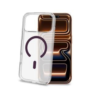 Celly Gelskin Magsafe Trasp. Cover Iphone 18 PRO Max/17 Pro Max Chr