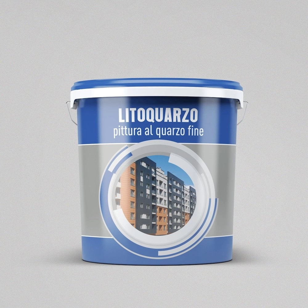 Rivestimento Lito Quarzo Esterno - Rivestimenti Esterni B696 - Litri 14