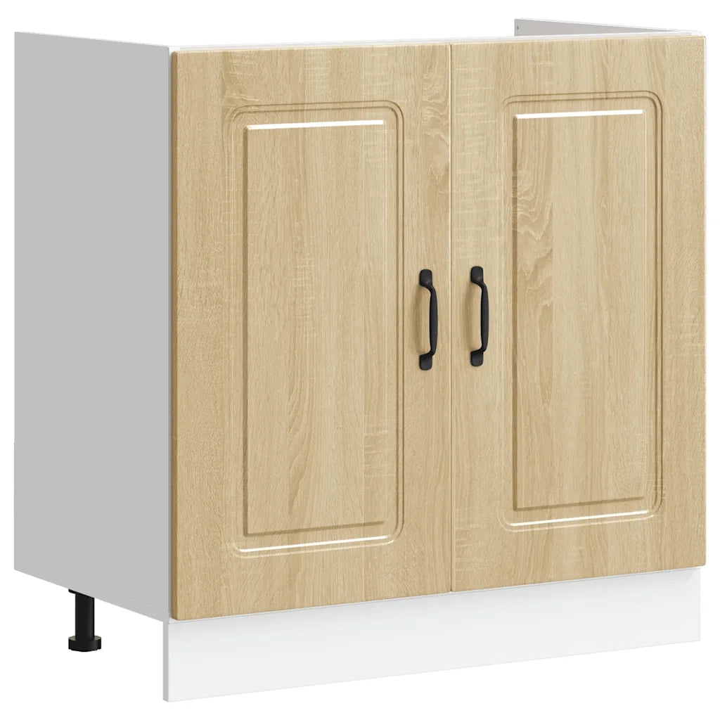 Mobile base lavello Kalmar Rovere Sonoma 80x46x81,5 cm
