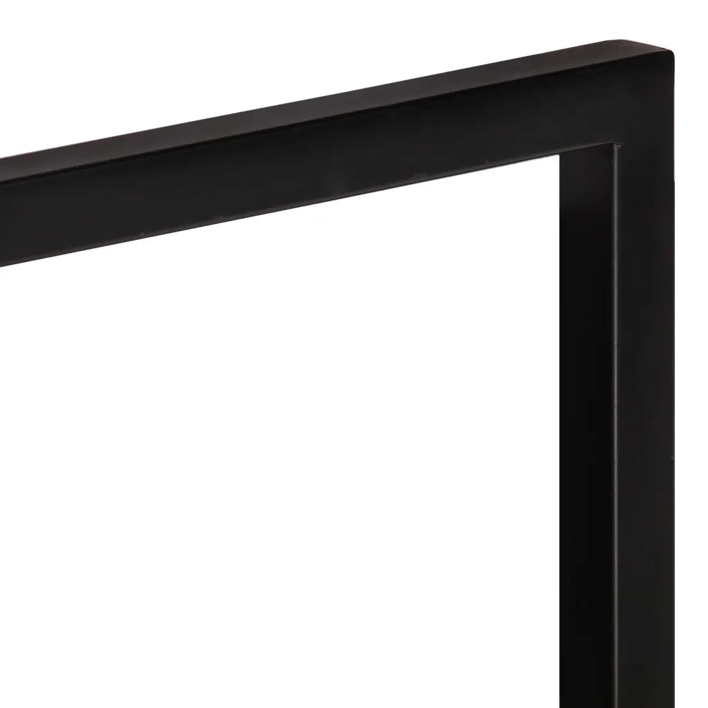 Mensole Parete 2pz-Set di 2 Scaffale a parete 100x24x35 cm Legno Massello Acacia e Acciaio