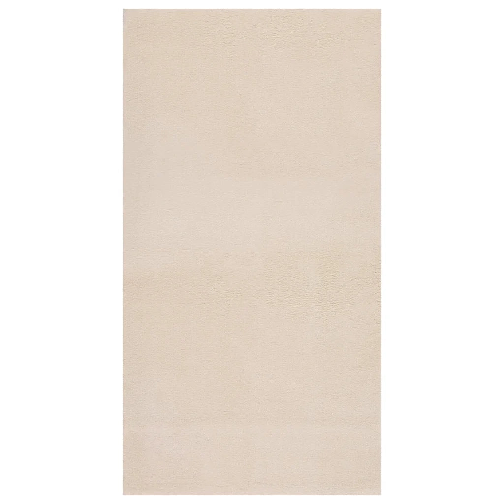 Tappeto Shaggy Beige 120x183 cm Poliestere 353834