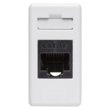 PRESA TELEFONICA RJ45 CAT 5E 'SISTEM' UTP - Bianco - GEWISS