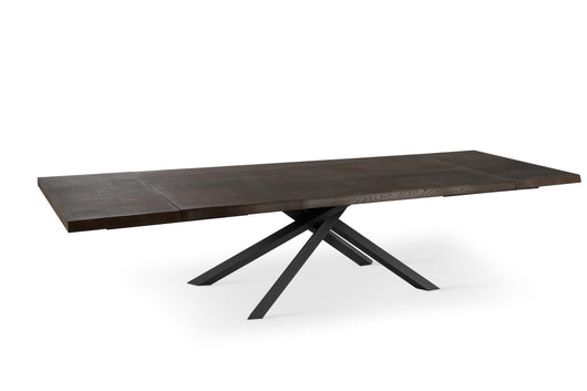 Tavolo Allungabile 200/300x100x76 cm in Frassino Spike  Naturale