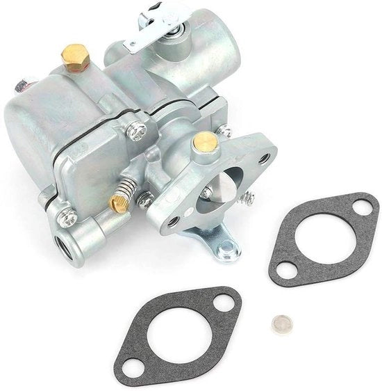 Carburatore metallico - Pacchetto di ricambio - Adatto per trattori - Alta qualità - Perfetto per Farmall IH - Incluso speciale kit di installazione