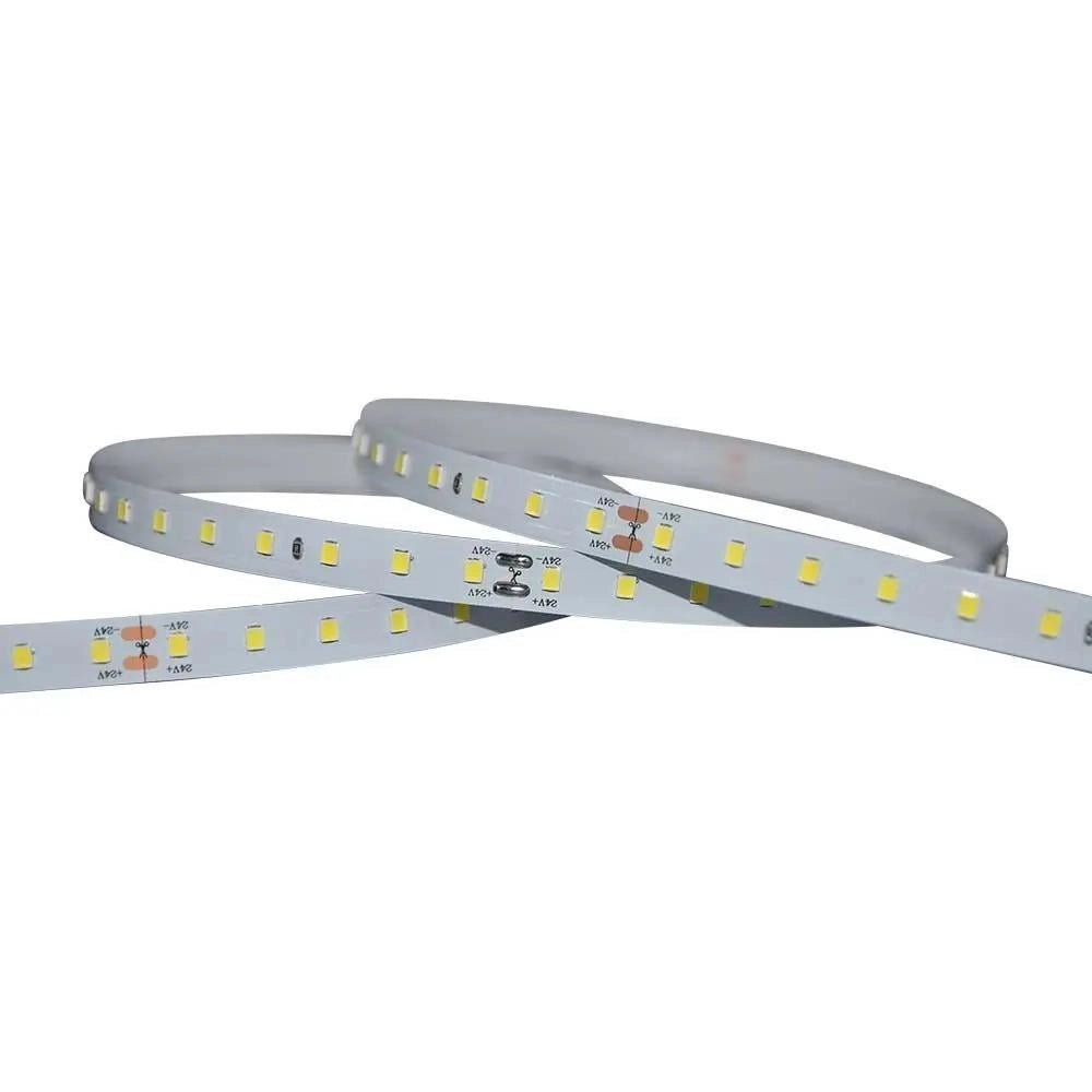 Striscia LED V-TAC SMD2835 24V IP20 3000K 800lm/m 5m