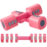 Set di manubri regolabili ¨C zephmum ¨C Quadrato, Rosso, Nucleo in metallo