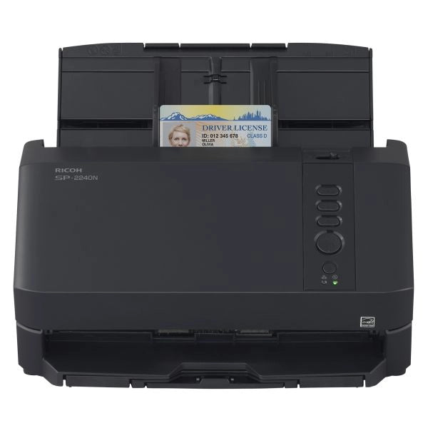 Scanner ricoh sp-2240n da ufficio con led ethernet gigabit usb3.2 adf duplex a4 da 40 ppm/80 ipm - PA03880-B001