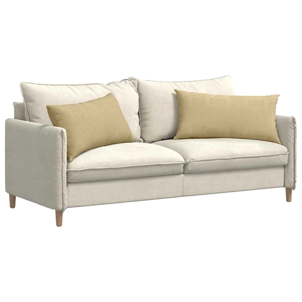 Cuscini da Divano 2 pz | Cuscini per sedie Grigio Verde 80 x 40 cm