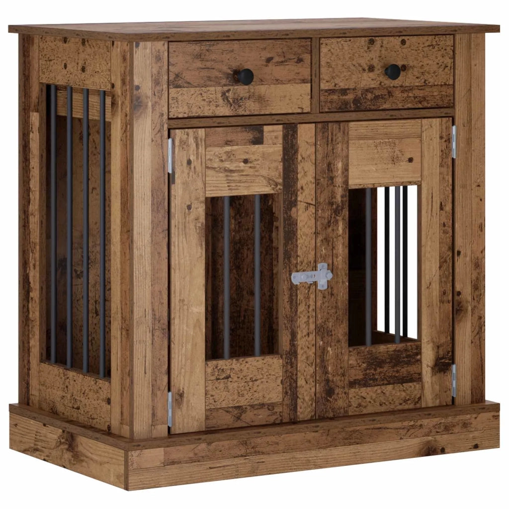 Mobile da cassa per cani Legno antico 80 x 47,5 x 80 cm 8014771
