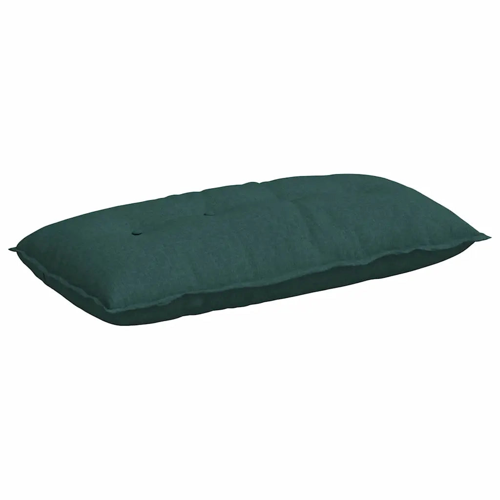 Cuscino per Schiena Verde Scuro 100 x 19 x 50 cm Tessuto 42014749