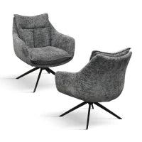 PAZZO DESIGN Poltrona Vittoria Grigia