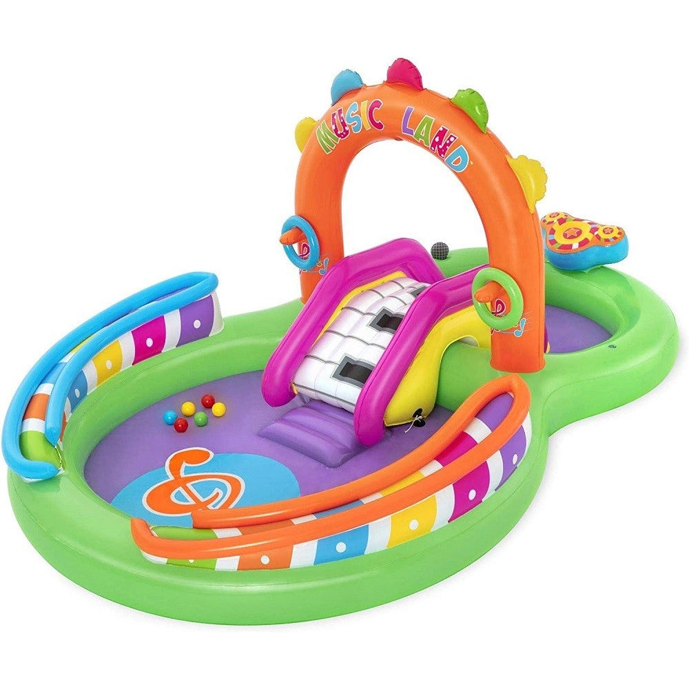 Trade Shop - Play Center 295x190x137 Cm Canta E Splash Piscinetta Per Bambini 2 Anni+ 53117 -