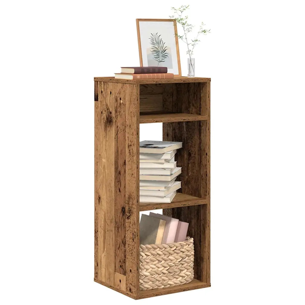 vidaXL Libreria Legno Antico 34x31x80 cm in Legno Multistrato