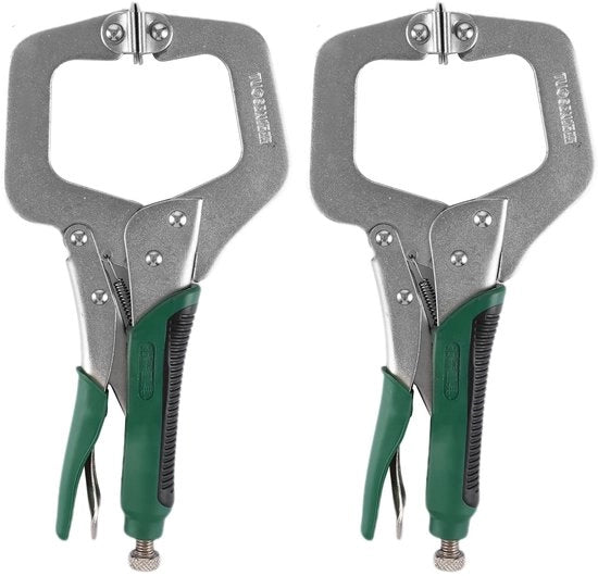 Clessidre a 2 pezzi - 28 cm - design a vite - manico in gomma - antiscivolo - apertura regolabile 75 mm - Clessidra