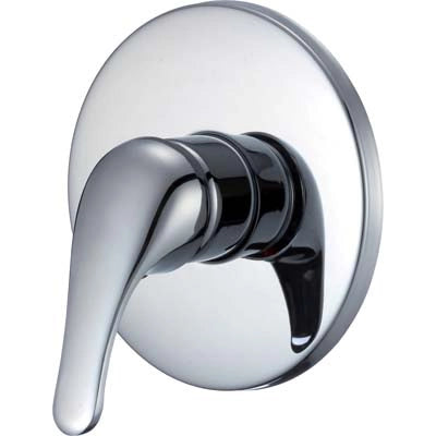 MISCELATORE DOCCIA SIRIO H23 CROLLA  OTTONE CROMATO