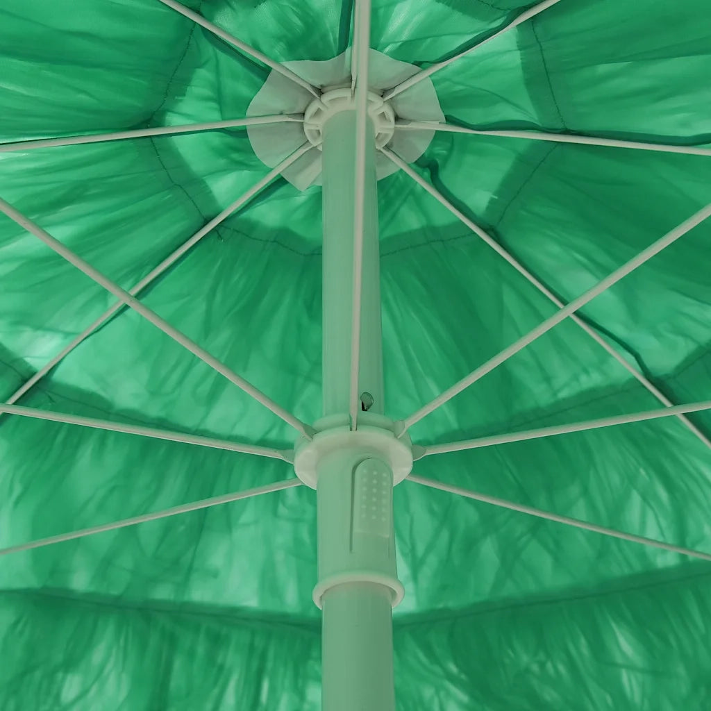 Ombrello | Parasolne da Spiaggia Hawaii Verde 240 cm