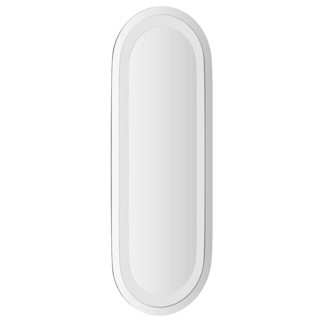 Specchio da bagno LED Trasparente 40 x 15 cm vetro temperato 42045849