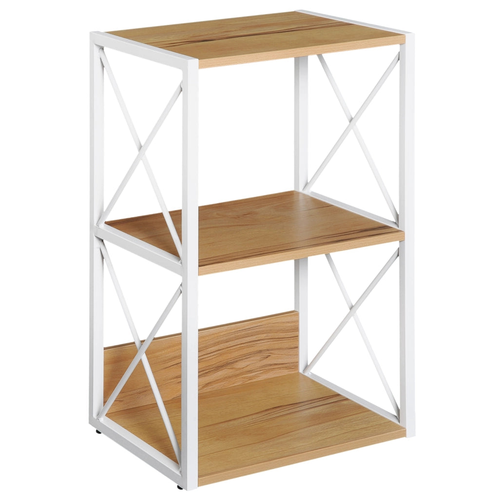 Libreria 3 Ripiani in Legno ¨C zephmum ¨C 40x35x72.5cm