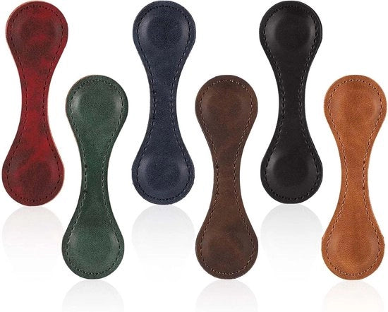 Magnetici Indicazioni per Libri - Doppie, Regalo per Amanti dei Libri - 6 Pezzi - Diverse Colorazioni