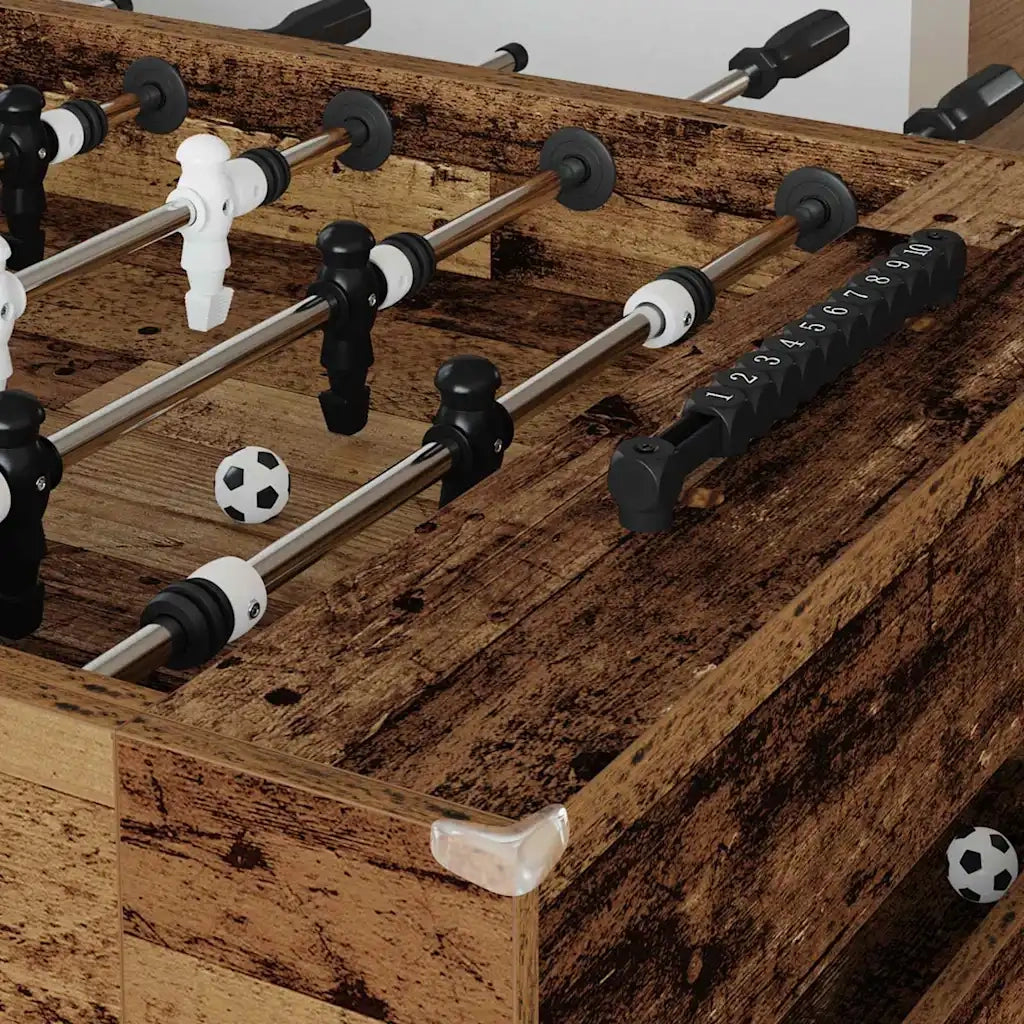 Tavolo da Foosball Legno vecchio 146,5 x 74 x 85 cm CFW2393461