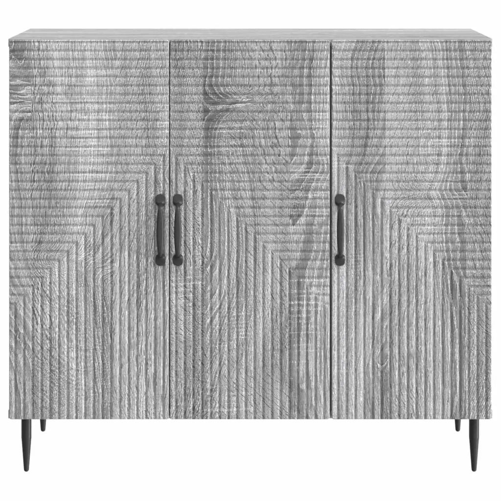 Credenza Grigio Sonoma 89 x 34,5 x 80 cm Legno ingegnerizzato 894881