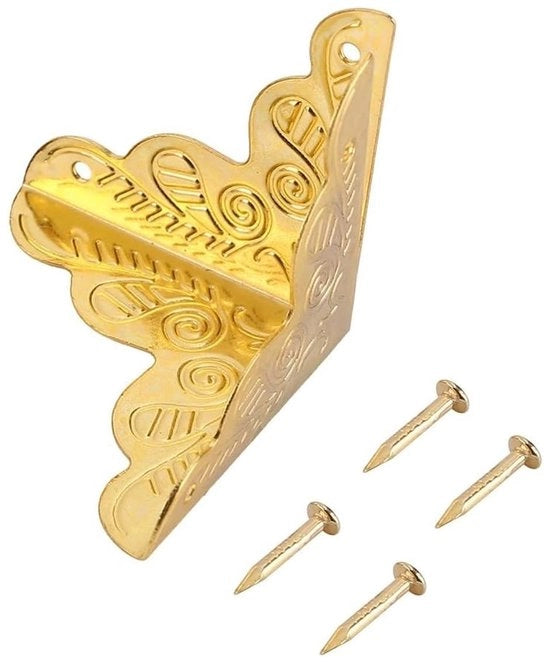 Protezioni angolari 50 pezzi - Decorative Protezioni angolari - Protezione del piano di lavoro - Protezione angolare in acciaio - Leggero - Facile da installare - Protezione angolare