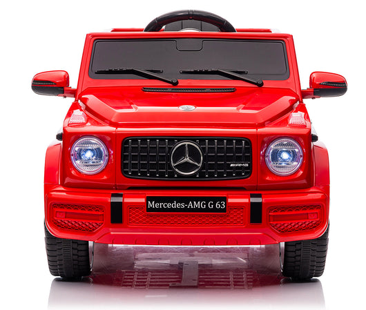 Macchina Elettrica per Bambini 12V con Licenza Mercedes AMG G63 Small Rossa