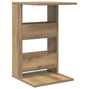 Tavolo laterale | Tavolino Rovere artigianale 40 x 35 x 60,5 cm