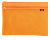 Documenti A4 mesh con tas Oxford trasparente impermeabile a doppia lastra per organizzare documenti e biglietti per ufficio, casa e scuola