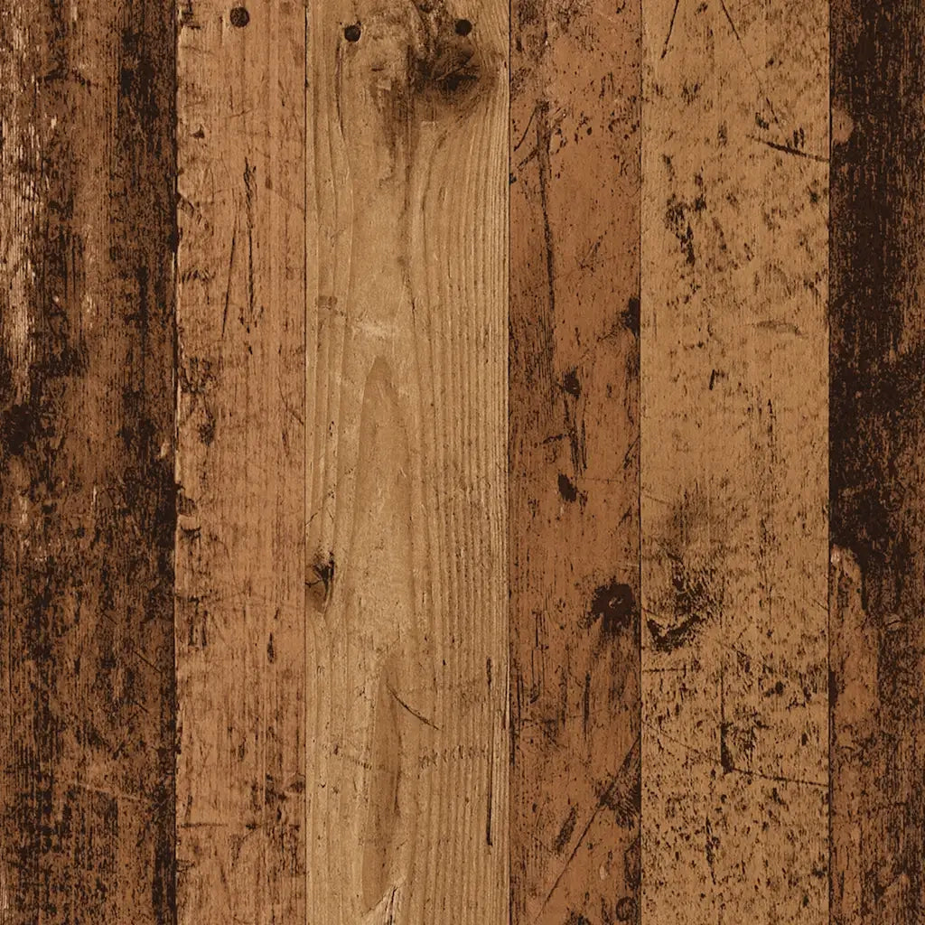 Mobile TV a Parete Legno Antico 100x30x41 cm 857670