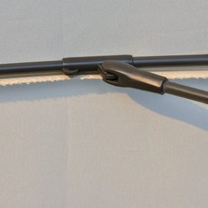 Ombrellone da Giardino Ø2,55m con Manovella Bianco Crema