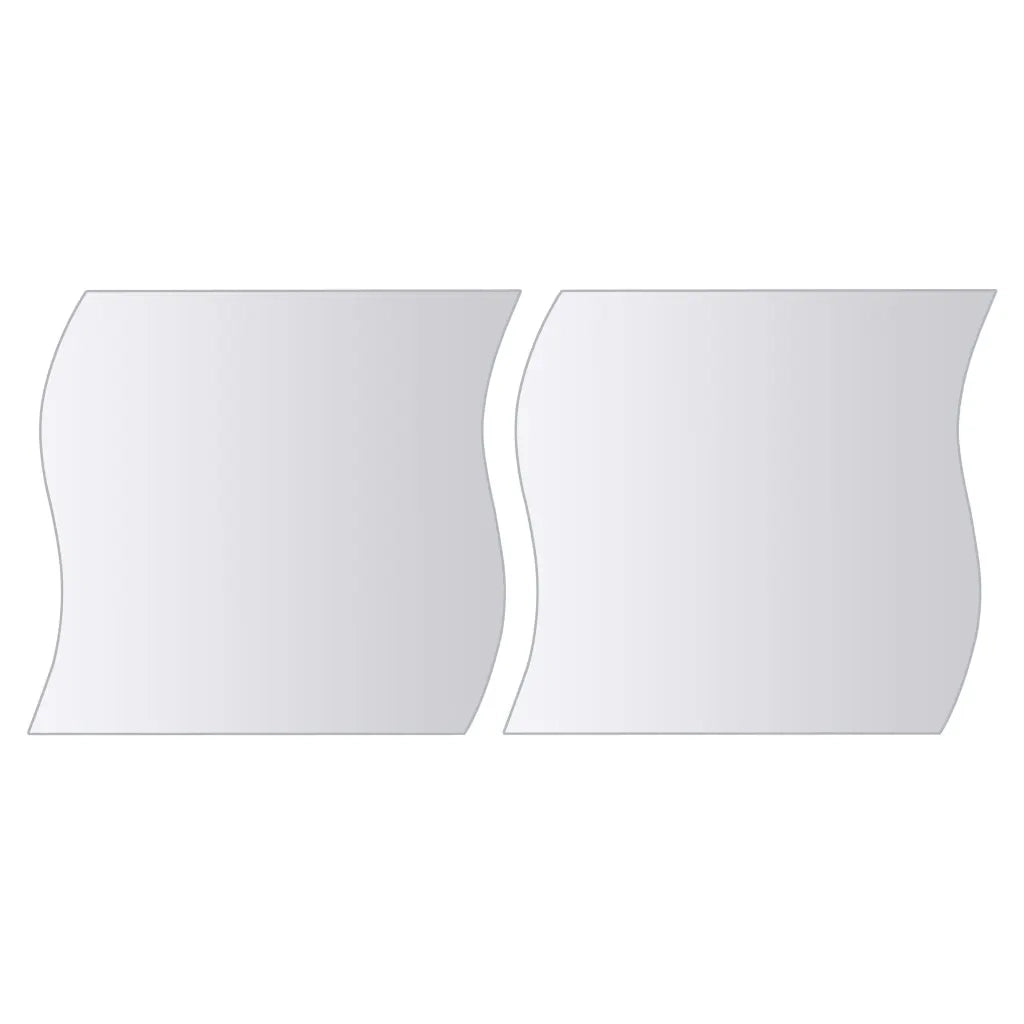 Piastrelle a Specchio 16 pz Multiforma in Vetro 3051489