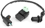 Bobina di Accensione in Gomma - CDI Unità di Ricambio - Compatibile con PIT PRO Quad - Motocicletta Dirt Bike ATV GY6 - Prestazioni Stabili - Alta Efficienza di Funzionamento - Spazzolo di Accensione
