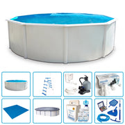 Piscina Fuori Terra Steelwhite -  5,50 X H.1,32 M - Kit Pro