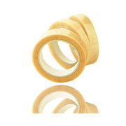 Trade Shop - Set 6 Pezzi Nastro Adesivo Trasparente Rotolo 1.8cm X 50 M Imballaggio Scatole -
