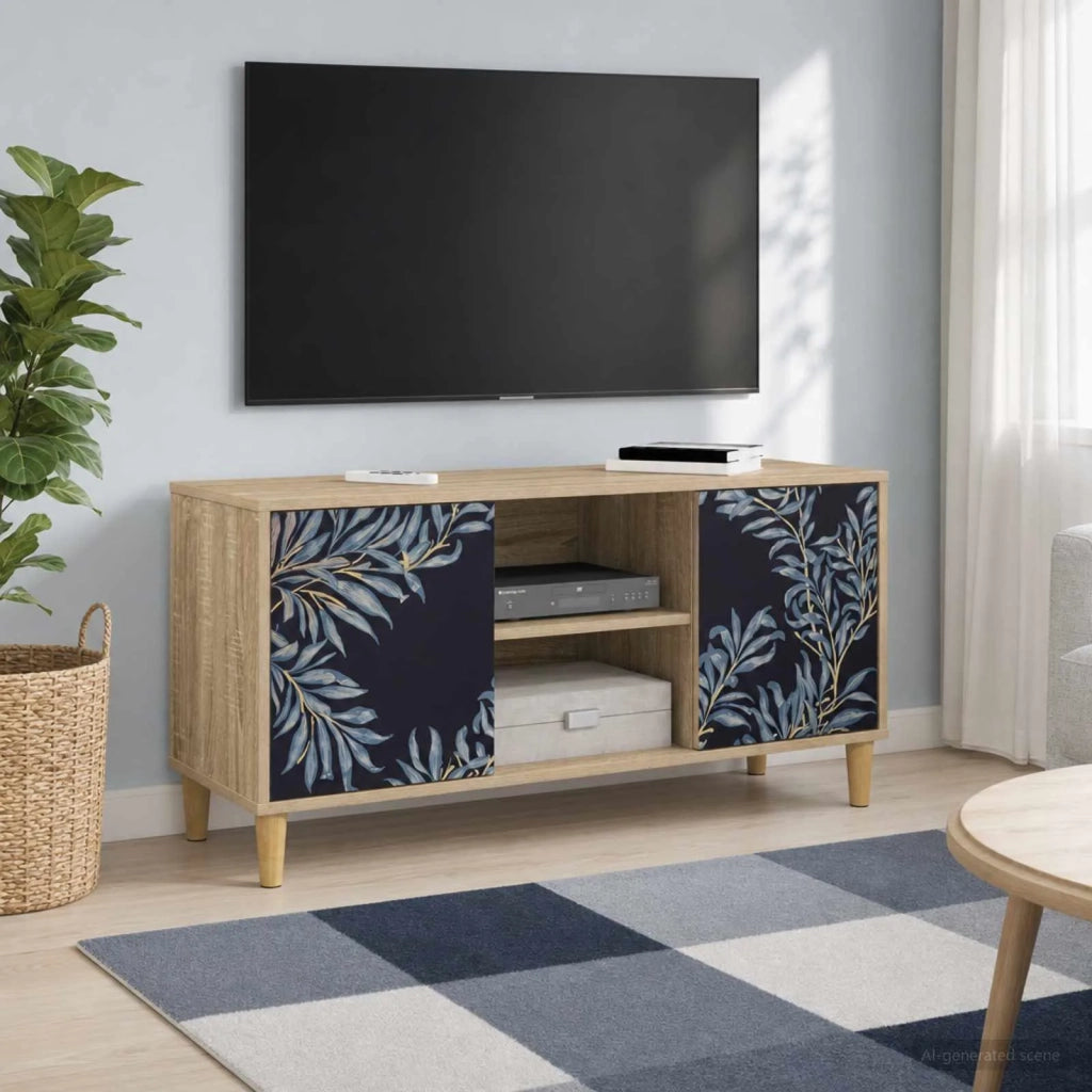 Mobile TV DOKKUM 102 x 33 x 50 cm Sonoma Legno ingegnerizzato 8007037