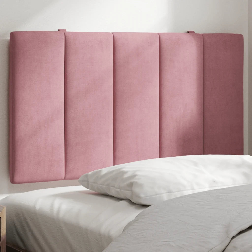 Cuscino Testiera Hanko Rosa 90 cm in Velluto CFW7189929
