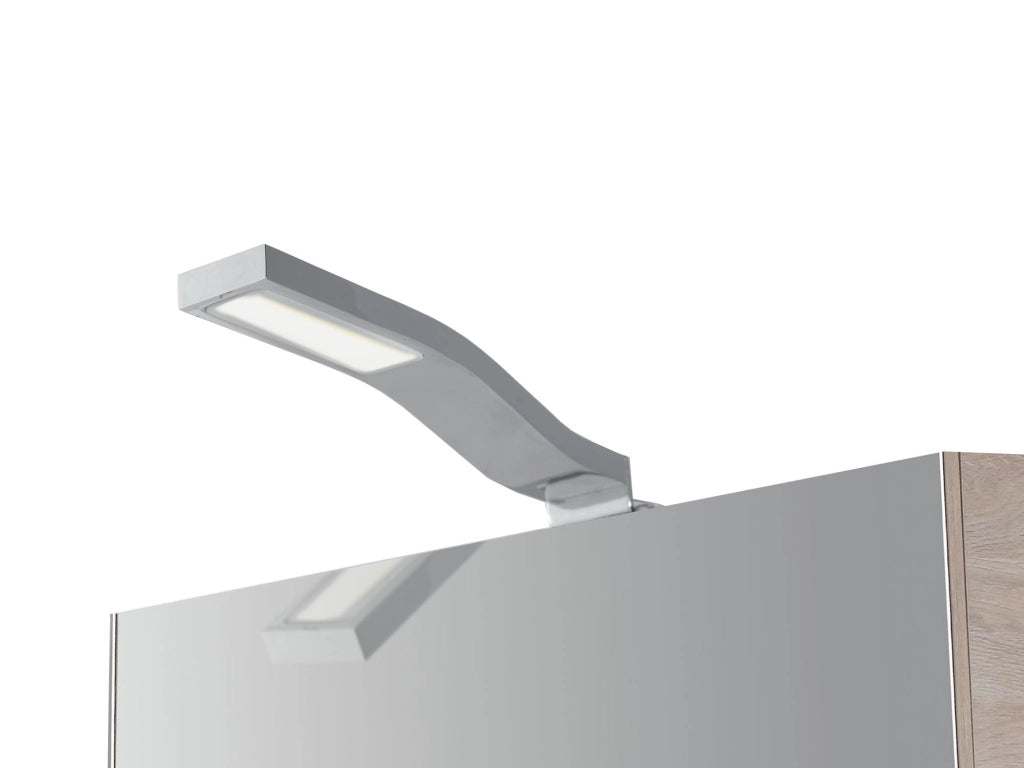 APPLIQUE LED SCARAB CROMO IN ACRILICO E ALLUMINIO 3W 280LM 4000K IP44 3,8X3X18,7 CM.