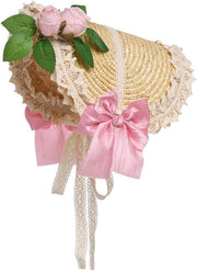 Bonnet Festa con Fiori per Ragazze e Donne
