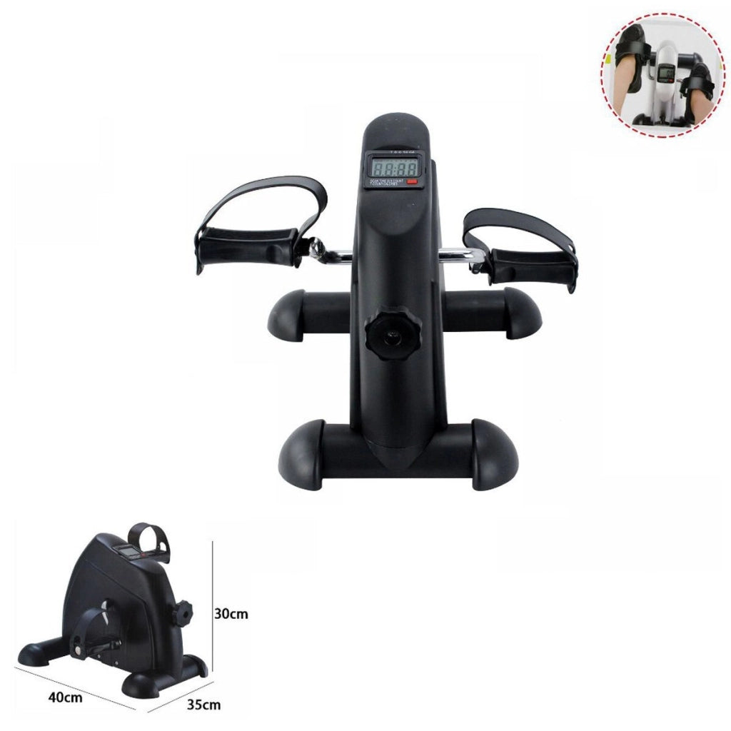 MINI CYCLETTE DA CASA Workout PER BRACCIA E GAMBE PEDALIERA REGOLABILE DIGITALE